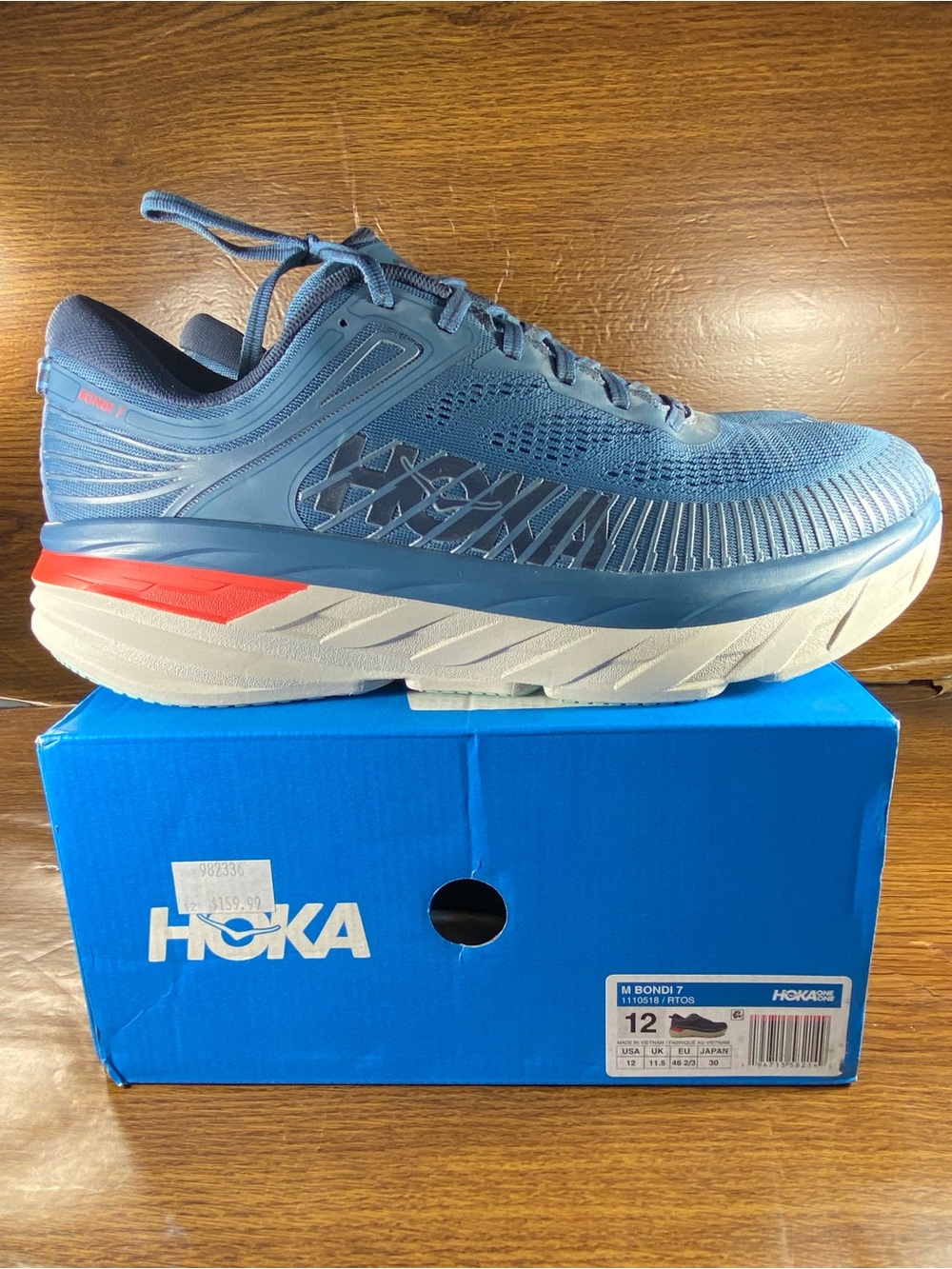 Hoka Bondi 7 Mens shoe size 12